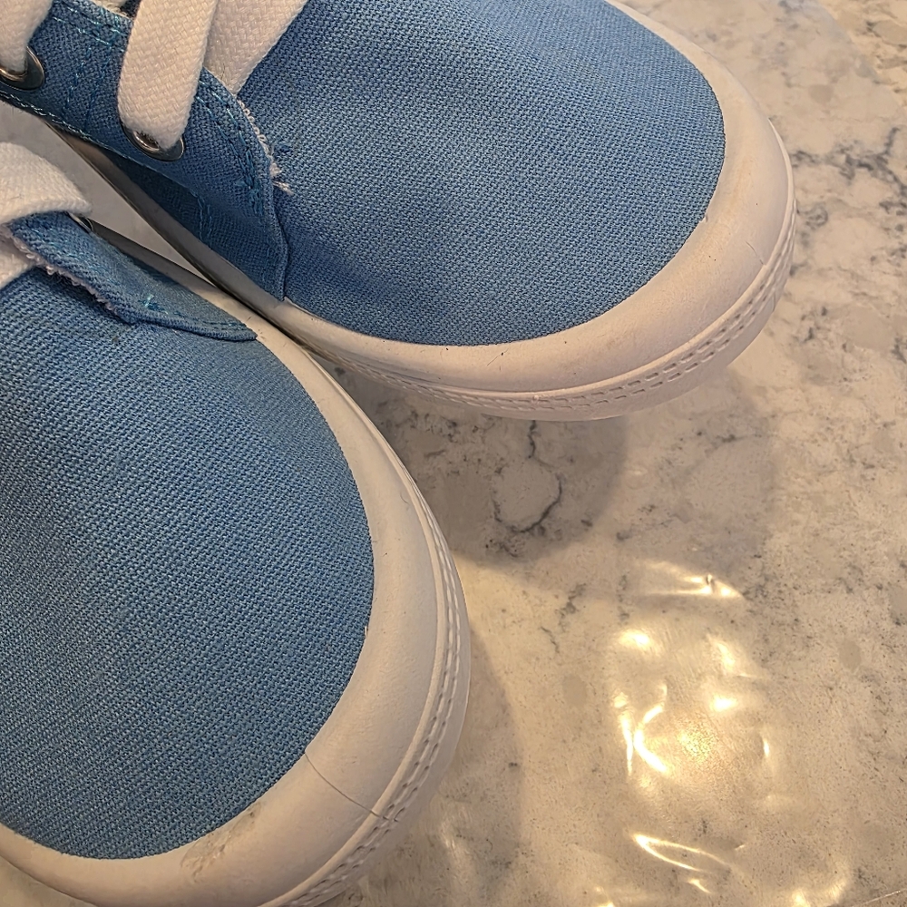 Simply Southern Collection Easy Slip Canvas Sneaker Womens Size 8 Blue NWT! - Picture 4 of 13